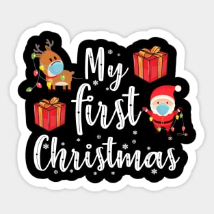 My First Christmas Sweater 2020 Sticker